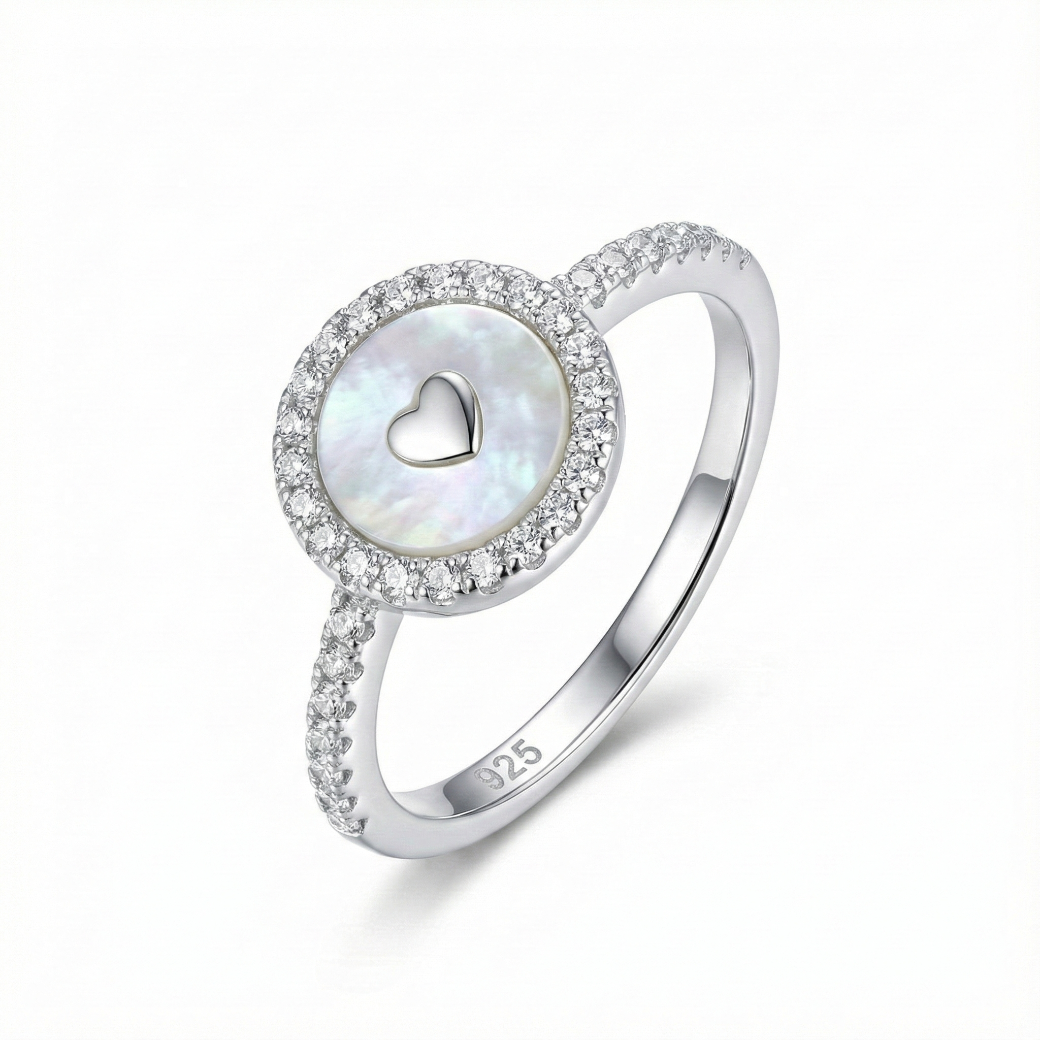 Heart of Pearl Ring