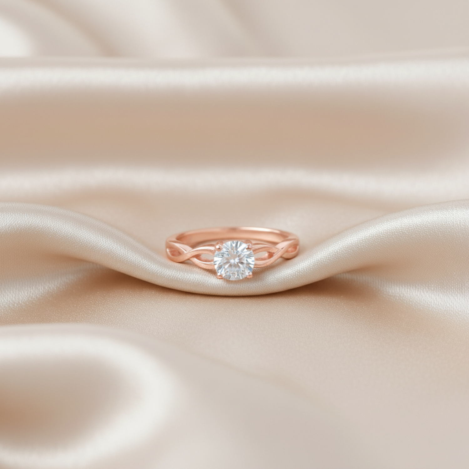 Rose Gold Loop Ring
