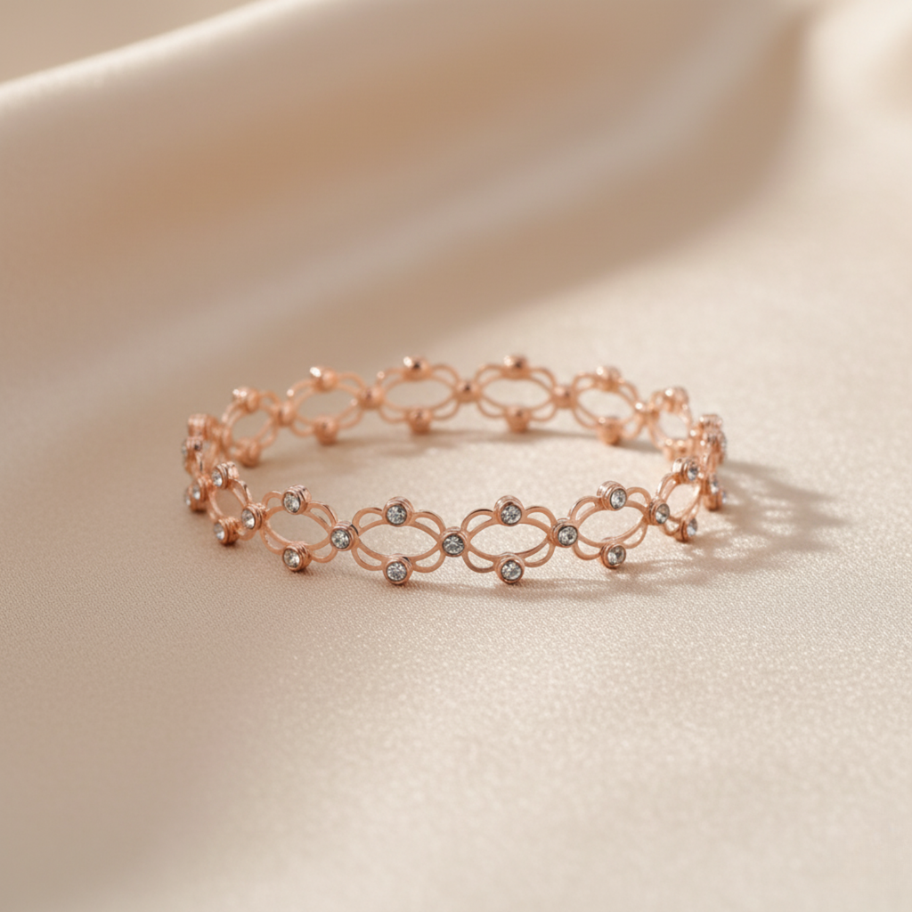 Rose Gold Supple Bracelet